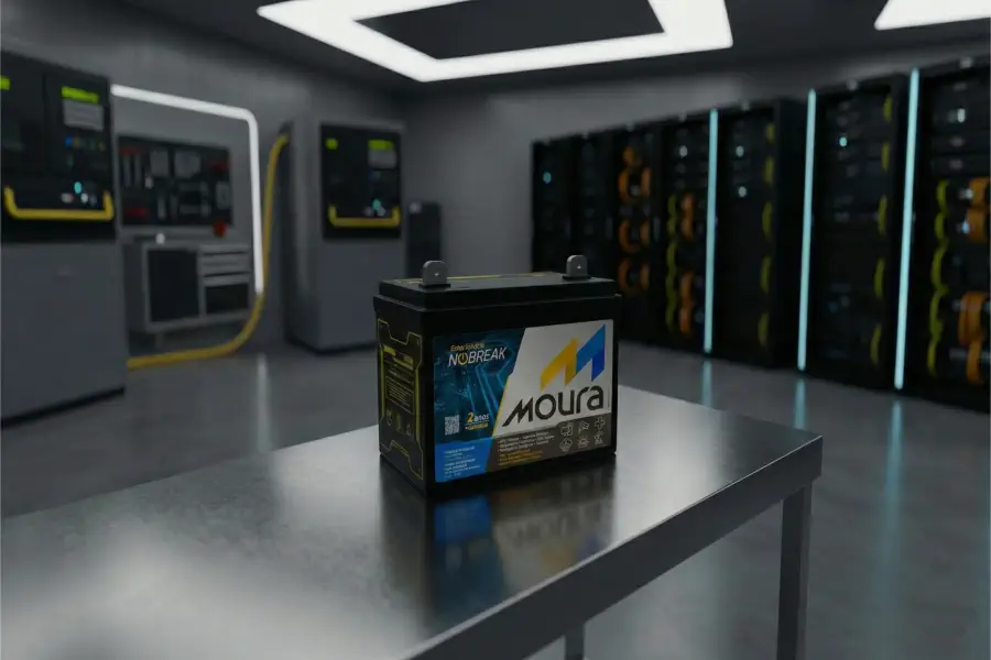Instalação de baterias para nobreak